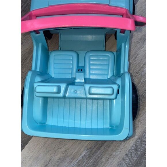Vintage 1994 Mattel Barbie Blue & Pink Beach Jeep Dune Buggy 4x4 Car Vehicle - Picture 8 of 8